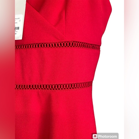 Red Faran Ladder Trim Dress Trixxie by Francesca’s NWT - Picture 6 of 9